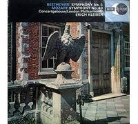 Ludwig van Beethoven - Ludwig van Beethoven, Mozart / Concertgebouworkest / The London Philharmonic Orchestra Conducted By Erich Kleiber: Symphony No. 5 In C Minor Op. 67 / Symphony No. 40 - LP