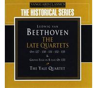 BEETHOVEN / YALE STR - LATE QUARTETS OPP 127 130 131 132 135 133 - K600z