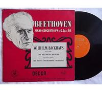Ludwig van Beethoven - LXT 2629 WILHELM BACKHAUS Beethoven Piano Concerto 4 vinyl LP