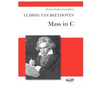 LUDWIG VAN BEETHOVEN: MASS IN C (VOCAL SCORE) LARGE PRINT CHANT