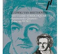 Ludwig van Beethoven: Mittlere Streichquartette, Op. 59 Nr. 1 [CD, Intercord INT 820.753]