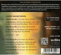 LUDWIG VAN BEETHOVEN - OPERE PER VIOLONCELLO E PIANOFORTE (INTEGRALE) (2 CD) NEW