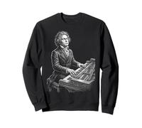 Ludwig van Beethoven Piano Composer Sweatshirt