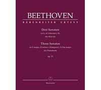 Ludwig van Beethoven-Piano Sonatas In G, D Minor, and E Flat