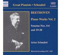 Ludwig van Beethoven Piano Works Vol. 2 (Schnabel) (CD) Album (US IMPORT)
