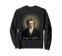 Ludwig van Beethoven Portrait Sweatshirt