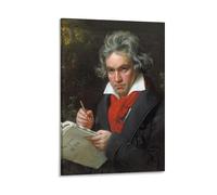 Ludwig Van Beethoven Poster Portray Painting On Canvas Wall Art Poster Scroll Picture Print Walls Decor Home Posters 08x12inch(20x30cm)