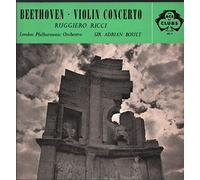 Ludwig van Beethoven , Ruggiero Ricci , The London Philharmonic Orchestra , Sir Adrian Boult - Violin Concerto - Ludwig van Beethoven - Ruggiero Ricci, The London Philharmonic Orchestra, Sir Adrian Boult LP