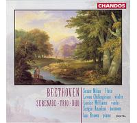 Ludwig van Beethoven - Serenade for Flute, Violin, & Viola [New CD]