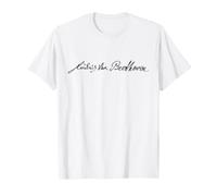 Ludwig Van Beethoven Signature Composer Classical Music Art T-Shirt