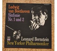 Ludwig Van Beethoven - Sinfonie Nr.1 und 2 (Bernstein) [Vinyl LP]