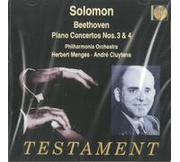 Ludwig Van Beethoven - Solomon Plays Beethoven - Piano Concentos No. 3 And 4