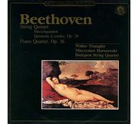 Ludwig van Beethoven - String Quintet Streichquintett Quintet À Cordes, Op. 29 Piano Quartet, Op. 16
