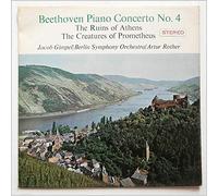 Ludwig van Beethoven - T 300 JACOB GIMPEL Beethoven Piano Concerto 4 LP 1964