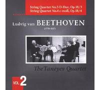 Ludwig van Beethoven - The Taneyev Quartet: Vol. 2