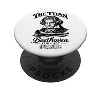 Ludwig van Beethoven The Titan Classical Music PopSockets Adhesive PopGrip