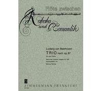 Ludwig van Beethoven-Trio Op 87-3 Flutes-Instrumental Work