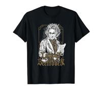 Ludwig Van Beethoven Value Graphic T-Shirt, Men, Black, S