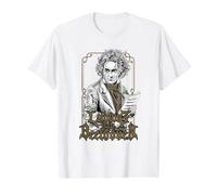 Ludwig Van Beethoven Value Graphic T-Shirt, Men, White, M