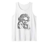 Ludwig Van Beethoven Vintage Portrait Tank Top
