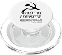 Ludwig Von Mises Quote - Libertarian Philosophy - Socialism PopSockets PopGrip for MagSafe