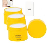 Lue-lle Pore Strips, Lue-lle Blackhead Remover, Blackhead Mask with 60Pcs Strips, Blackhead Remover Peel off Mask, Nose Plants Pore Cleanser Purifying Face Mask for Nose & Face (3Pcs)