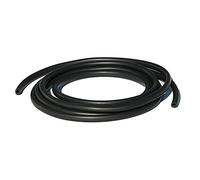 Lueao Cqinju-Silicone Tubing Hose 1 Meter Black Viton Hose Fluorine Rubber Hose High Temperature Corrosion Resistant Tube, Wide range of applications (Specification : 7x10mm)