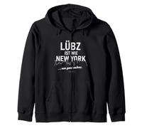 Lübz is like New York, but completely different Zip Hoodie