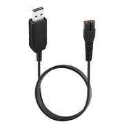 Lueden 3.5V Shaver Charger Cable Replacement Charger USB Hair Clipper Charging Cable USB Charging Cable Beard Trimmer Power Chargers Compatible with Wahl Colour Pro Cordless Clipper, 1.8m Black