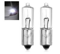 Lueden Car Miniature Light Bulbs, 434 H6W Halogen Automotive Replacement Bulbs for Side lighting Standards Brake Indicator Reverse Fog Tail Parking Light, 433C 12V 21W BAX9S Bright, 2pack