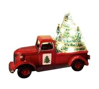 Lueear Christmas Ornaments for Tree Pickup Truck 3D - Keepsake Christmas Car Ornament - Resin String Light Charm Festive Decoration for Activities Outdoor Gathering Party Indoor Home Festival
