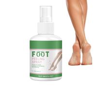 Lueear Foot Peeling Spray - Moisturizing Foot Spray 100ml | Moisturizing Nourishing Feet Care Product for Adults Seniors Runners Gym Users Healthcare Staff Frequent Travelers Hikers