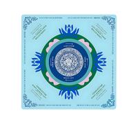 Lueear Mahjong Mat Printed Rules Anti-Slip Noiseless Pad