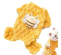 Lueear Medium Dog Sweater,Cute Dog Clothes Cute Dog Cartoon Bee Outfits Dog Sweater - Warm Dog Coat, Puppy Sweaters For Family, Friends, Home