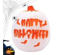 Lueear Pumpkin Lantern,LED Halloween Pumpkin Lantern with Sound - Smart Sensing Ambient Lighting for Holiday Home Party Patio Festival Garden Porch Bedroom Lawn