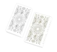 Lueear Tarot Learning Deck,Tarot Auxiliary Cards with Meanings - Fortune Telling Toys for Family Gatherings Reading Learning Adventure Dream Love Travel Meditation