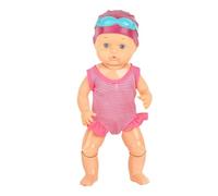 Lueear Water Baby Doll Battery-Powered Electric, Outdoor Beach Toy, Electric Floating Bath Toy for Travel Bathroom Nursery Beach Home Pool Outdoor Indoor Birthday Girls Boys