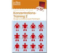LÜK. Konzentrationstraining 2: Übungen zur Verbesserung der Merkfähigkeit: 1./2./3./4. - Fördern & Fordern