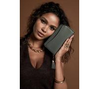 Luella Grey 'capriana' Large Purse In Green Green