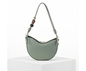 Luella Grey Cora Small Saddle Cross-Body Bag CAMEL