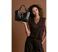 Luella Grey 'etta' Small Tote In Black Black