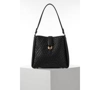 Luella Grey 'flora' Weave Hobo In Black Black