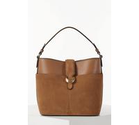 Luella Grey 'indra' Bucket Crossbody In Tan Tan One Size