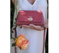 Luella Grey London Delilah Turnlock Evening Bag Rose