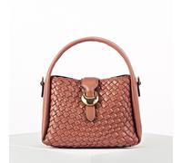 Luella Grey Maggie Small Weave Cross-body BLACK
