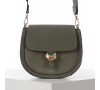 Luella Grey Venetia Saddle Cross-Body Bag BLACK