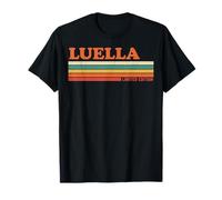 Luella Retro Personalized First Name Vintage Stripes T-Shirt