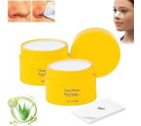 Luelle Deep Cleansing Pore Strips,Blackhead Remover Mask 60 pcs, Black head Remover Peel off Mask,Nose Plants Pore Cleanser Purifying Face Mask for All Skin Types (2 Set)