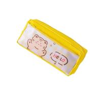 Luercher Pencil case Cute Rabbit Panda Pencil Case Large Capacity Stationery Box Cartoon Pen Bag Aesthetic Makeup Pouch for Office Campus Travel