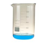 LUERFLEX Borosilicone Glass 3.3 Griffin Beakers 10L Pack of 1